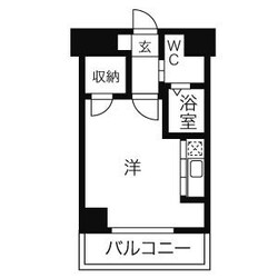 リベール名駅南の物件間取画像